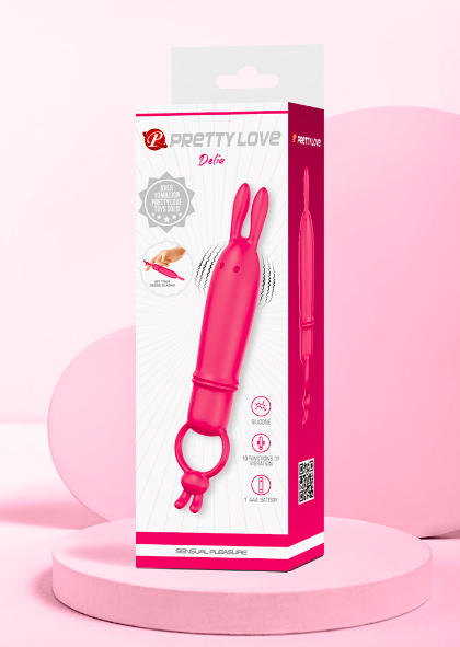 Trứng rung mini PrettyLove Delia nguỵ trang hình con thỏ